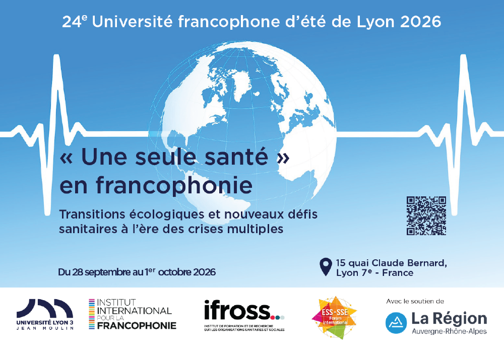 Université francophone d'été de lyon 2026